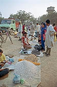 Khajuraho village - the market 